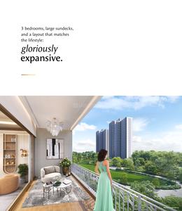 Balcony Image of 943 Sq.ft 2 BHK Apartment / Flat for sale in Lodha Casa Belvedere, Dombivli East Thane for Rs. 8599000