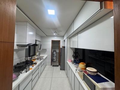 Kitchen Image of 2170 Sq.ft 3 BHK Apartment / Flat for sale in Kavisha Pebble Bay Phase 2, Chandkheda Ahmedabad for Rs. 13500000
