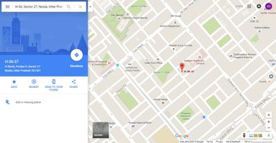 Image of 600 Sq.ft 1 RK Studio for rent in Sector 27, Noida for Rs. 17000