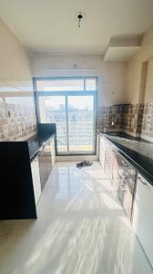 Kitchen Image of 775 Sq.ft 1 BHK Apartment / Flat for rent in Shree Chamunda Garden, Thakurli Thane for Rs. 16000