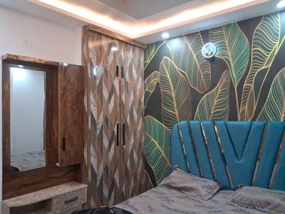 Bedroom Image of 1050 Sq.ft 2 BHK Builder Floor for rent in Dwarka Mor New Delhi for Rs. 22000