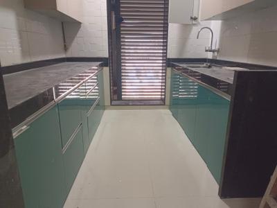 Kitchen Image of 1500 Sq.ft 3 BHK Apartment / Flat for rent in Jyoti Sukriti, Goregaon East Mumbai for Rs. 89999