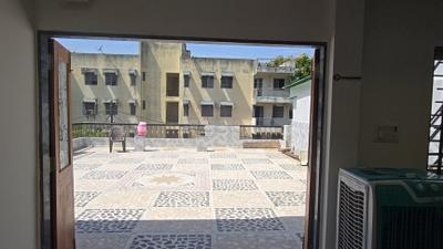 Terrace Image of 1000 Sq.ft 1.5 BHK Penthouse for rent in Khatiwala Tank Indore for Rs. 22500