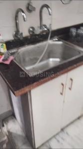 Kitchen Image of 660 Sq.ft 1 BHK Builder Floor for rent in Subhash Nagar New Delhi for Rs. 24000