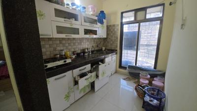 Kitchen Image of 620 Sq.ft 1 BHK Apartment / Flat for rent in AR Chardham, Taloja Navi Mumbai for Rs. 16000