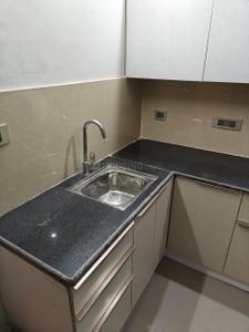 Kitchen Image of 500 Sq.ft 1 BHK Independent House for rent in Lajpat Nagar New Delhi for Rs. 25000