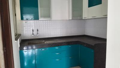 Kitchen Image of 1000 Sq.ft 2 BHK Apartment / Flat for sale in Majestique Manhattan E F, Wagholi Pune for Rs. 6300000