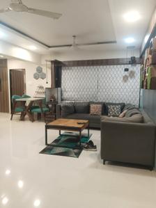 Hall Image of 1200 Sq.ft 2 BHK Apartment / Flat for rent in Digja Shiv Digja, Pal Gam Surat for Rs. 27000