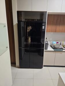 Kitchen Image of 1375 Sq.ft 2.5 BHK Apartment / Flat for rent in L And T Olivia At Raintree Boulevard, Sahakara Nagar Bengaluru for Rs. 75000