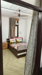 Bedroom Image of 600 Sq.ft 1 BHK Builder Floor for rent in Subhash Nagar New Delhi for Rs. 24000