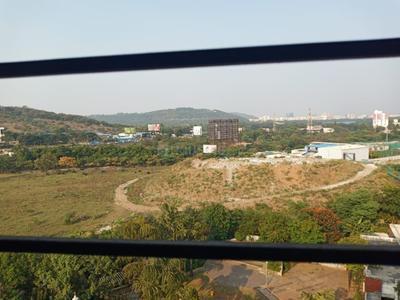 Balcony Image of 1000 Sq.ft 2 BHK Apartment / Flat for rent in Raj Heramba Hallmark Avenue, Ravet Pune for Rs. 22500