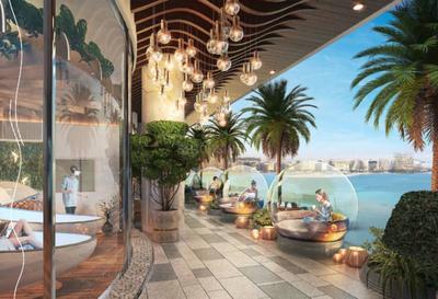 Balcony Image of 818 Sq.ft 1 BHK Apartment / Flat for sale in Damac Bay s Edge by Damac Properties, Dubai Harbour Dubai for Rs. 88400000
