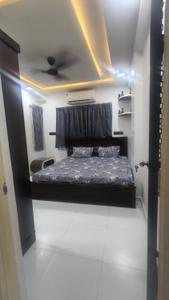 Bedroom Image of 1290 Sq.ft 2 BHK Apartment / Flat for rent in Prahlad Nagar Ahmedabad for Rs. 31000