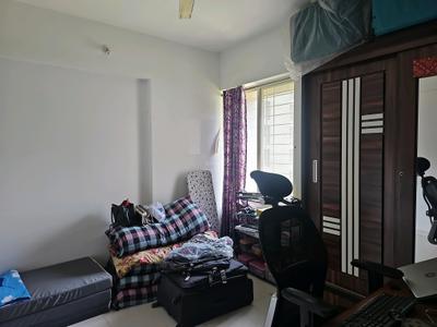 Bedroom Image of 980 Sq.ft 2 BHK Apartment / Flat for rent in Majestique Manhattan H Building, Wagholi Pune for Rs. 28500