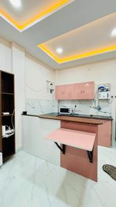 Hall Image of 650 Sq.ft 1 BHK Builder Floor for rent in Vijay Nagar Indore for Rs. 19500