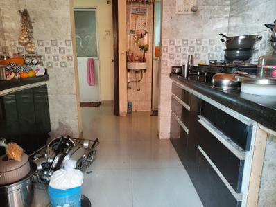 Kitchen Image of 980 Sq.ft 2 BHK Apartment / Flat for sale in Platinum Palazzo, Kamothe Navi Mumbai for Rs. 9200000