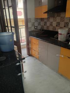 Kitchen Image of 1000 Sq.ft 2 BHK Builder Floor for rent in Preet Vihar New Delhi for Rs. 28000