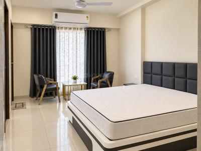 Bedroom Image of 1113 Sq.ft 2 BHK Apartment / Flat for rent in Gala Aria, South Bopal Ahmedabad for Rs. 29000