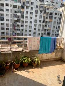 Balcony Image of 543 Sq.ft 2 BHK Apartment / Flat for rent in Magnus Simpli City, Handewadi Pune for Rs. 20000