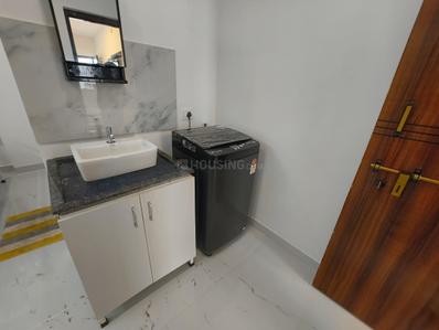 Kitchen Image of 700 Sq.ft 1 RK Apartment / Flat for rent in Puppalaguda Hyderabad for Rs. 25000