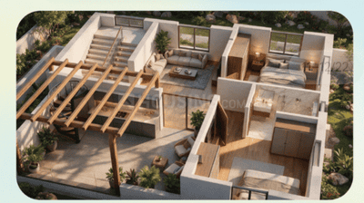 Image of 2750 Sq.ft 5 BHK Villa for sale in Phulnakhara, Cuttack for Rs. 12300000