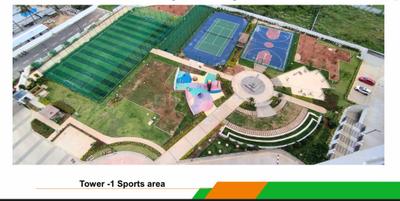 Image of 1500 Sq.ft 3.5 BHK Apartment / Flat for sale in Ramky One Karnival, Electronic City, Bengaluru for Rs. 12000000