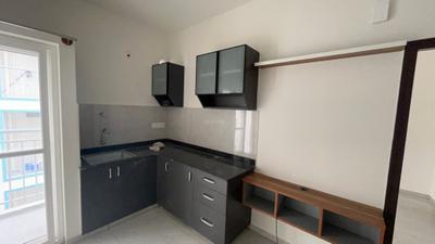 Kitchen Image of 650 Sq.ft 1 BHK Apartment / Flat for rent in Whitefield Bengaluru for Rs. 24000