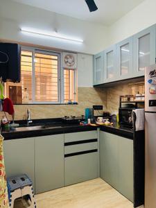 Kitchen Image of 600 Sq.ft 1 BHK Apartment / Flat for rent in KUL VTP Cygnus Nation R1, Manjari Khurd Pune for Rs. 29000