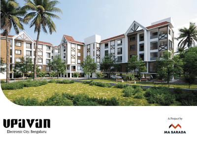 Image of 816 Sq.ft 2 BHK Apartment / Flat for sale in Ma Sarada Upavan, Bommasandra, Bengaluru for Rs. 5875200