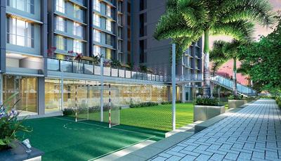 Image of 550 Sq.ft 1 BHK Apartment / Flat for sale in Marine View, Borivali West, Mumbai for Rs. 9100000