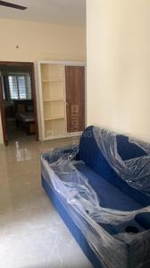 Living Room Image of 600 Sq.ft 1 BHK Apartment / Flat for rent in Kondapur Hyderabad for Rs. 25000