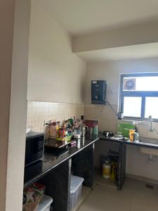 Kitchen Image of 770 Sq.ft 2 BHK Apartment / Flat for sale in TATA Eden Court, New Town Kolkata for Rs. 8500000