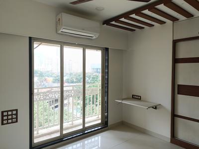 Bedroom Image of 910 Sq.ft 2 BHK Apartment / Flat for rent in Rosa Royale, Hiranandani Estate Thane for Rs. 41000