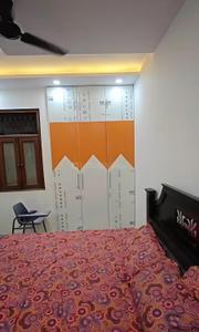 Bedroom Image of 600 Sq.ft 1 BHK Builder Floor for rent in Hari Nagar New Delhi for Rs. 16000