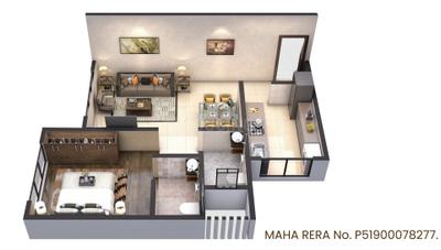 Image of 580 Sq.ft 1.5 BHK Apartment / Flat for sale in Dadar West, Mumbai for Rs. 25000000