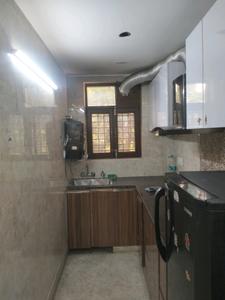 Kitchen Image of 450 Sq.ft 1 BHK Builder Floor for rent in Shalimar Bagh New Delhi for Rs. 20000