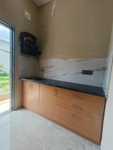 Kitchen Image of 700 Sq.ft 1 BHK Apartment / Flat for rent in Country Planet, Mahalakshmi Nagar Indore for Rs. 20000
