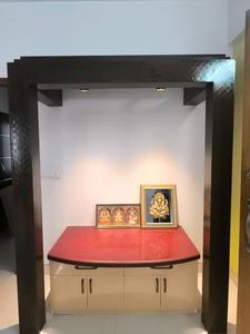 Pooja Room Image of 1050 Sq.ft 2 BHK Apartment / Flat for rent in Eshwari Oak Dale, JP Nagar Bengaluru for Rs. 34000