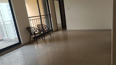 Living Room Image of 1150 Sq.ft 3 BHK Apartment / Flat for rent in Shapoorji Pallonji Joyville Sensorium, Maan Pune for Rs. 32000