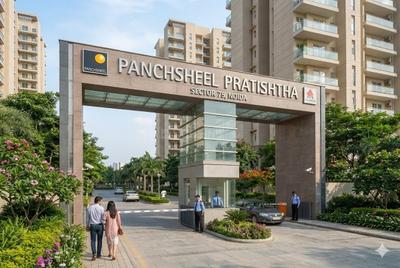 Image of 2050 Sq.ft 3 BHK Apartment / Flat for sale in Panchsheel Pratishtha, Sector 75, Noida for Rs. 20500000