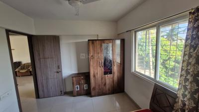 Bedroom Image of 674 Sq.ft 1 BHK Apartment / Flat for rent in Nyati Evolve, Mundhwa Pune for Rs. 26000