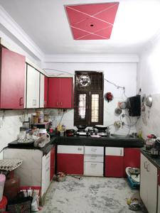 Kitchen Image of 980 Sq.ft 3 BHK Builder Floor for rent in Palam New Delhi for Rs. 22000