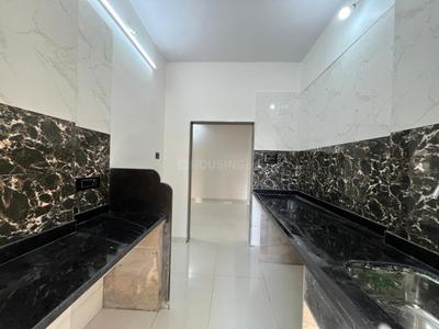 Kitchen Image of 581 Sq.ft 1 BHK Apartment / Flat for sale in Ekveera SB Tower, Dombivli East Thane for Rs. 4120000