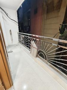 Balcony Image of 900 Sq.ft 3 BHK Builder Floor for rent in Govindpuri New Delhi for Rs. 25000