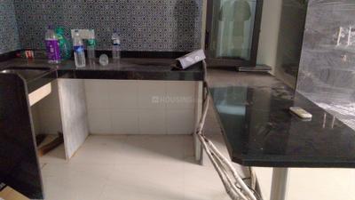 Kitchen Image of 322 Sq.ft 1 BHK Apartment / Flat for rent in Lodha Crown, Thane West Thane for Rs. 24000