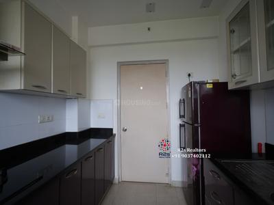 Kitchen Image of 1890 Sq.ft 3 BHK Apartment / Flat for sale in DLF New Town Heights, Kakkanad Kochi for Rs. 11000000