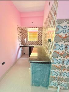 Kitchen Image of 450 Sq.ft 1 BHK Apartment / Flat for rent in Ashok Nagar Kolkata for Rs. 12000