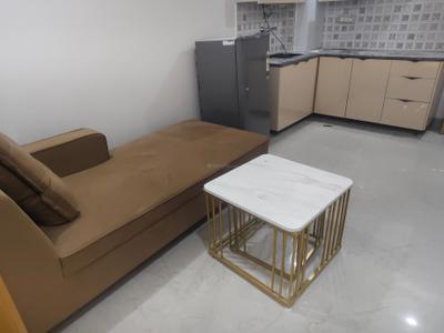 Living Room Image of 900 Sq.ft 1 BHK Builder Floor for rent in Sector 14 Gurgaon for Rs. 34600