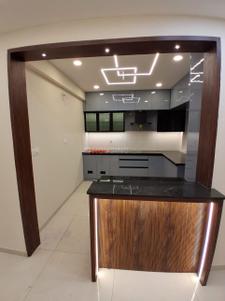 Kitchen Image of 1875 Sq.ft 3 BHK Apartment / Flat for rent in Signature Altius, Kollur Hyderabad for Rs. 48000
