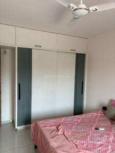 Bedroom Image of 1300 Sq.ft 3 BHK Apartment / Flat for rent in Shivalik Green View, Shantigram Ahmedabad for Rs. 80000